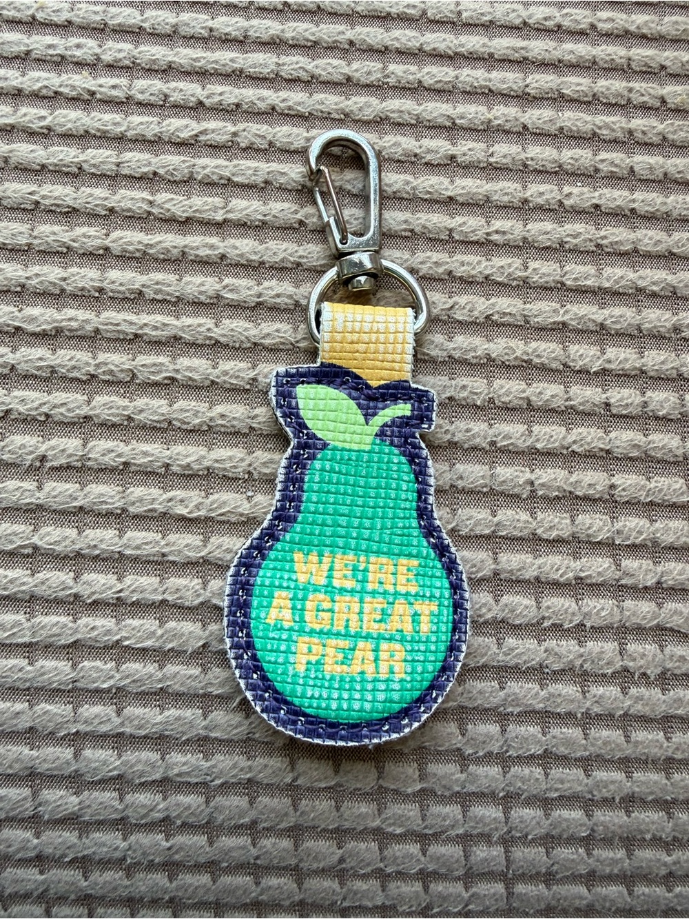 Aldi quarter keeper keychain